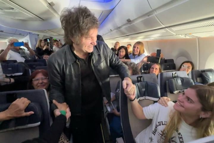 Milei Dejará De Volar En Aviones De Línea Por Cuestiones De Seguridad
