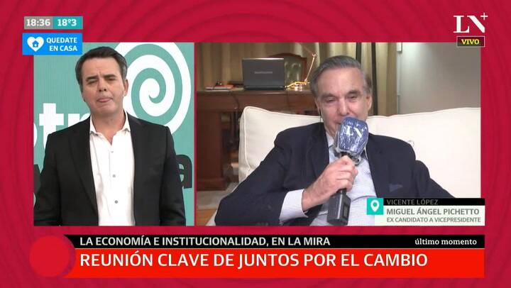 Entrevista a Miguel Pichetto con Tato Young