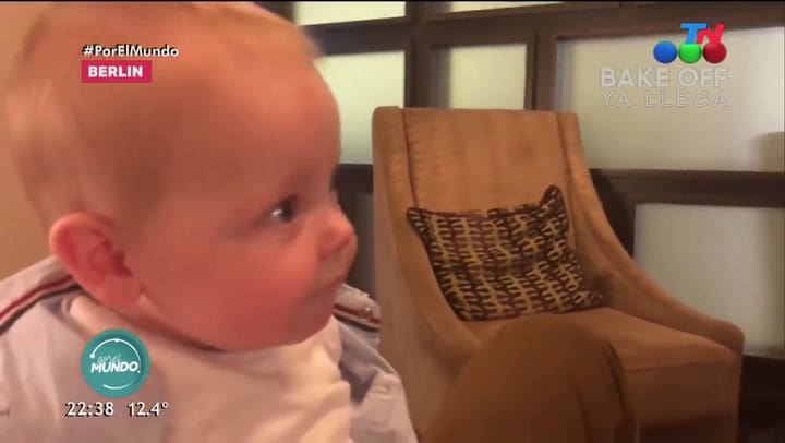 Marley se emocionó: Mirko dijo papá por primera vez - Fuente: Youtube