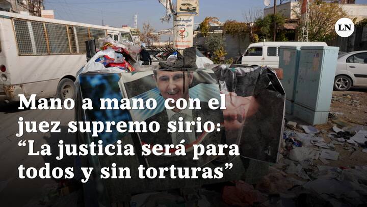 LA NACION en Siria - Mano a mano con el juez supremo sirio