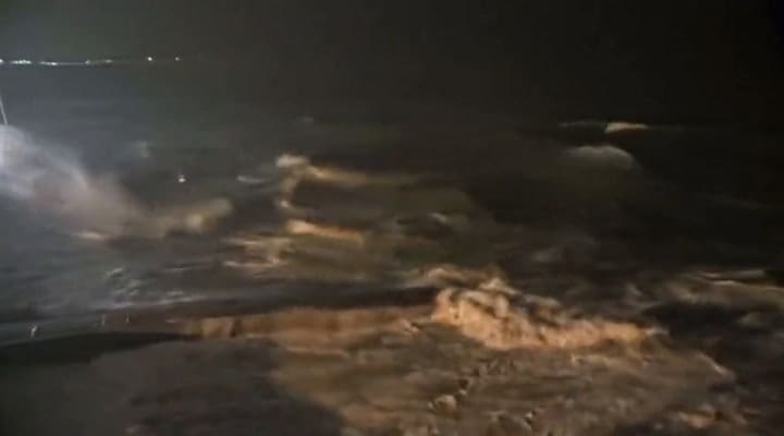 El paso de la la tormenta Ciarán