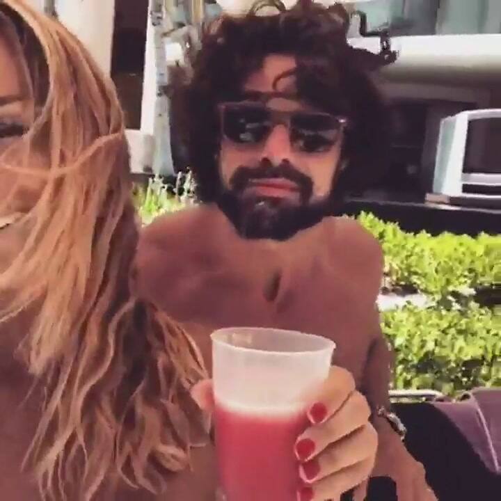 Las vacaciones de Luciano Castro y Sabrina Rojas - Fuente: Instagram Rojassasi