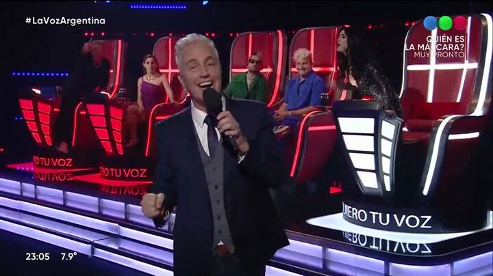 Marley protagonizó un blooper en La Voz Argentina antes de presentar a un participante
