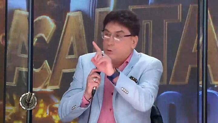 Oscar Mediavilla frente a Charlotte, tras la pelea con el hermano - Fuente: Instagram Cantando 2020