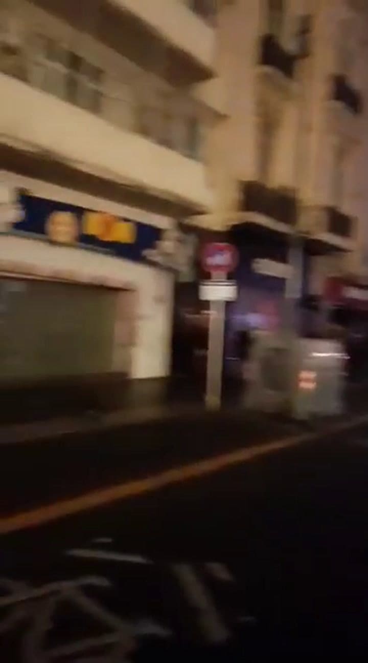 Corte de Luz en Avenida Corrientes