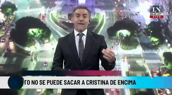 Luis Majul: “Alberto no se puede sacar a Cristina de encima”