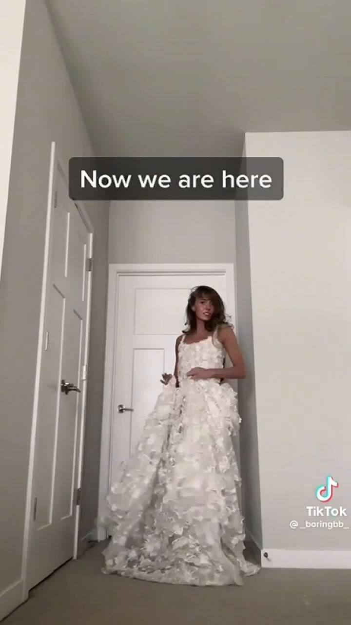 Una joven replicó un vestido de miles de dólares por solo 250