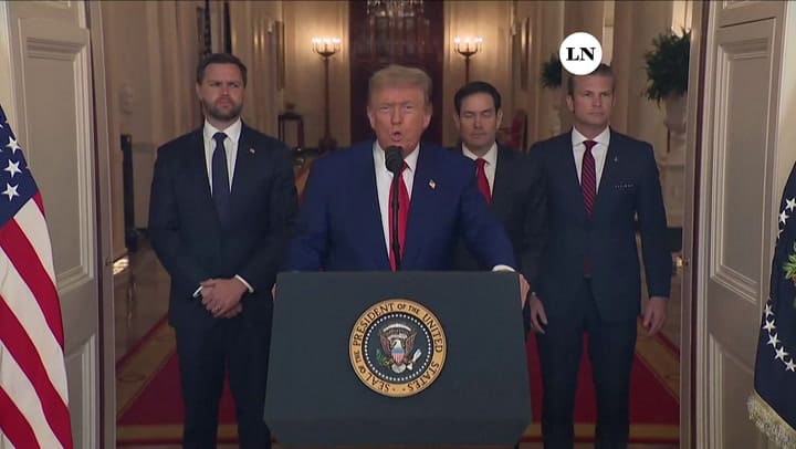 Tras el bombardeo a las instalaciones nucleares, Donald Trump no descartó un cambio de régimen en Irán