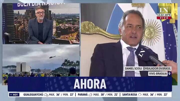 Daniel Scioli responde si va a ser precandidato a presidente
