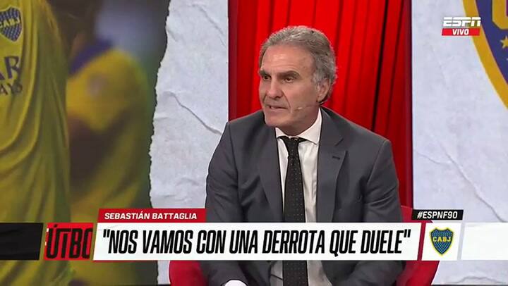 Ruggeri dijo que Battaglia “todavía no está preparado” para ser técnico de Boca