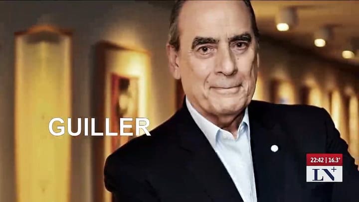 Guillermo Francos con Carlos Pagni