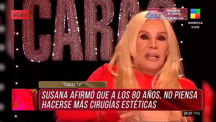 La reflexion de Susana Gimenez