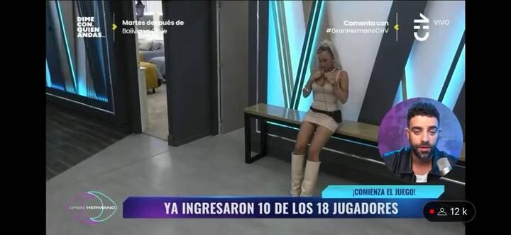 El blooper de dos participantes de Gran Hermano Chile cuando vieron un videt