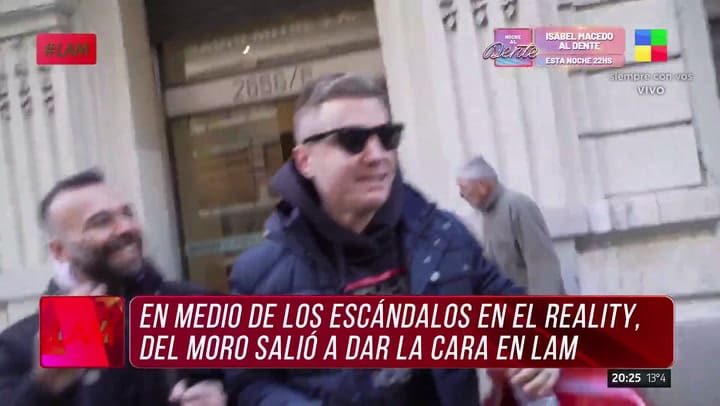 La actitud de Santiago del Moro tras la polémica que desató por su enojo en Gran Hermano