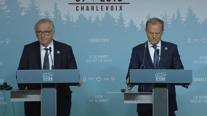 Críticas y reproches en inicio de la cumbre del G7 en Canadá - Fuente: AFP