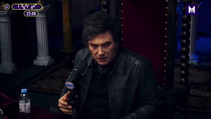 Milei habla sobre Hans-Hermann Hoppe