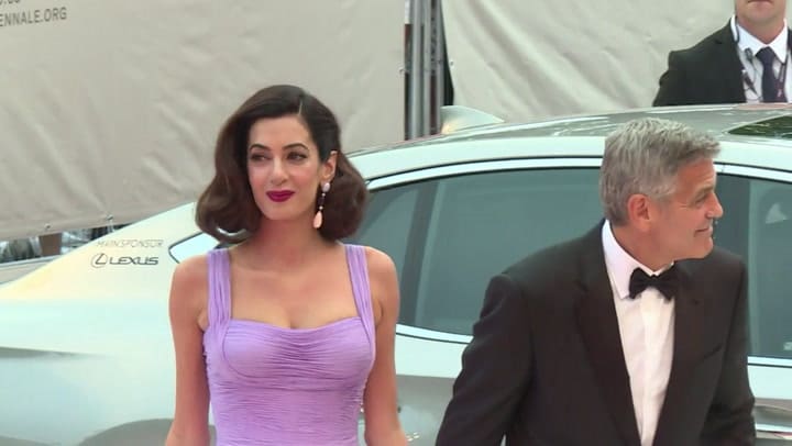 Clooney sufrió heridas leves tras accidente de tráfico en Italia - Fuente: AFP