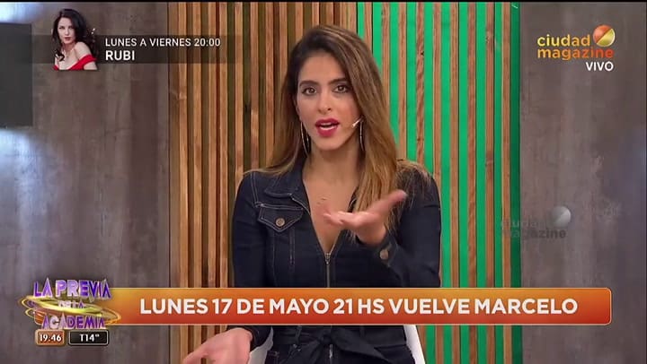 Juli Puente se hizo la linda con El Polaco'