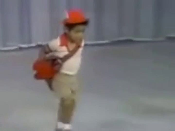 La primera aparición de Tiger en la televisión - Fuente: YouTube