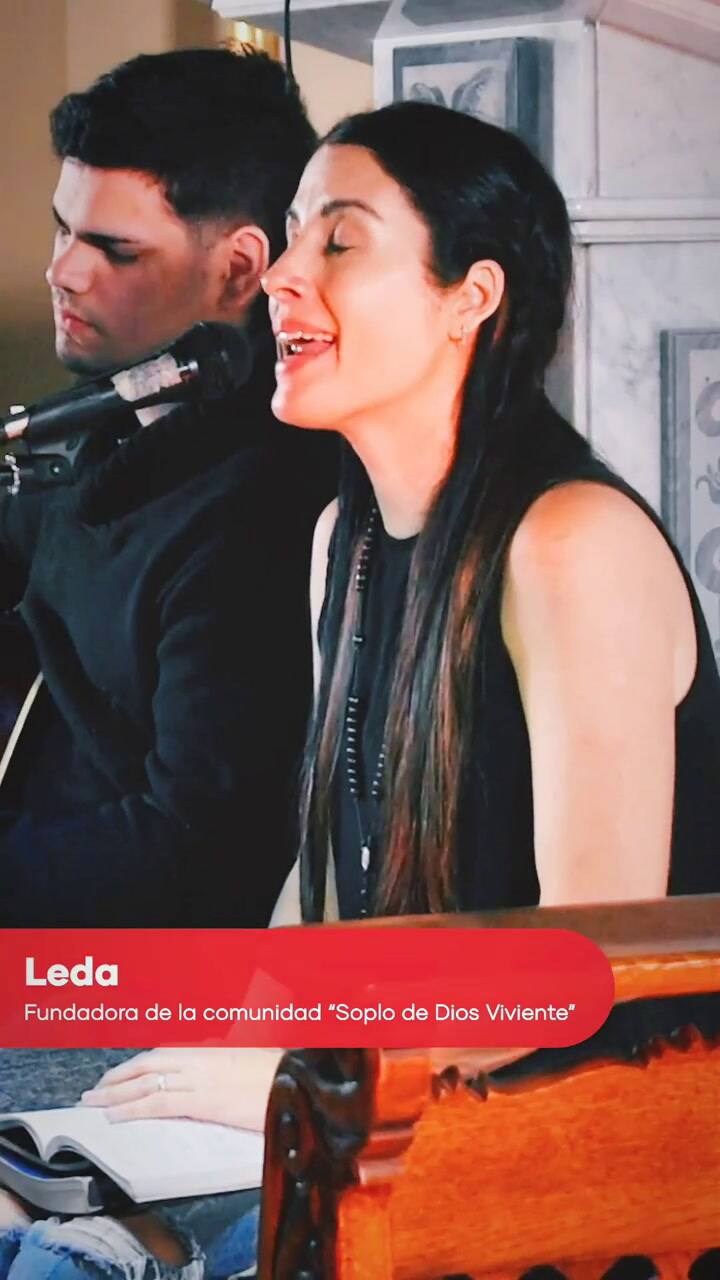 Fragmento de una de sus oraciones en la Catedral que publicó en redes