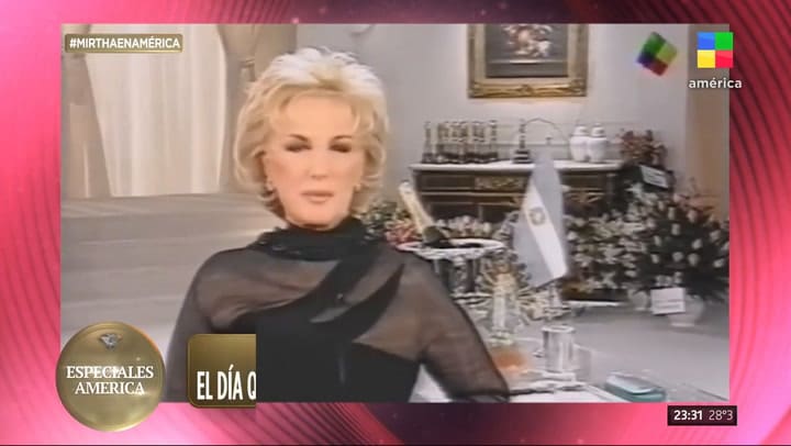 El dolor de Mirtha Legrand tras la muerte de su hijo