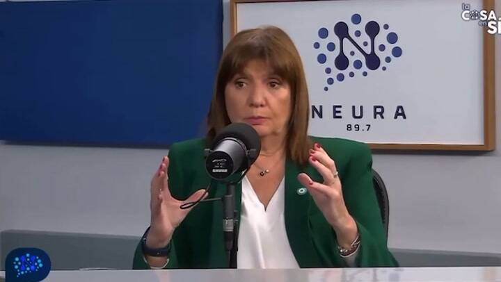 Patricia Bullrich en radio Neura