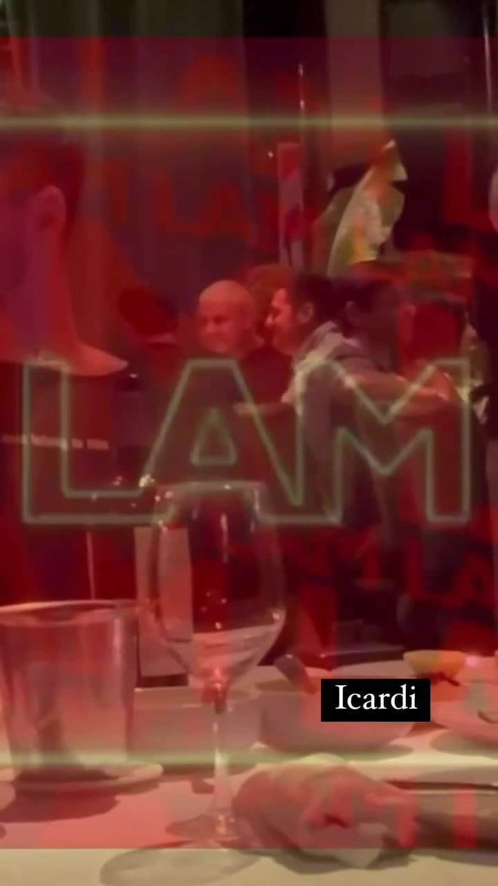 Así fue el encuentro de Wanda Nara, L-Gante, La China y Mauro Icardi