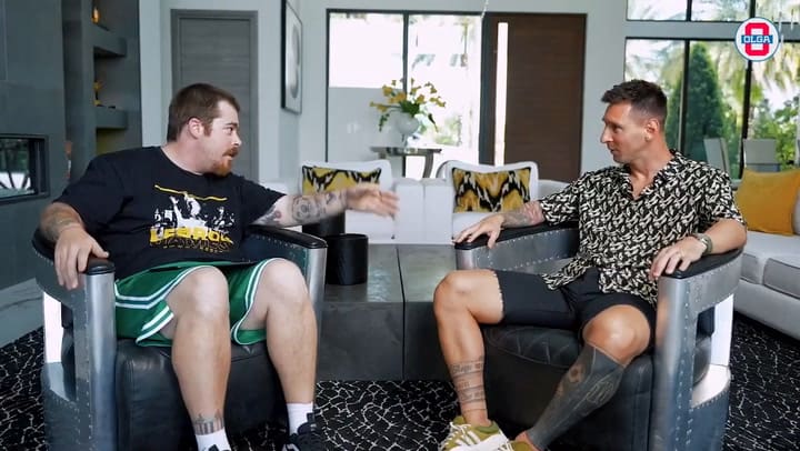 Lionel Messi explicó por qué debió taparse uno de sus tatuajes