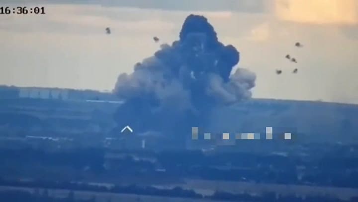 La 'apocalíptica' explosión de un depósito de armas que sorprendió a las tropas rusas