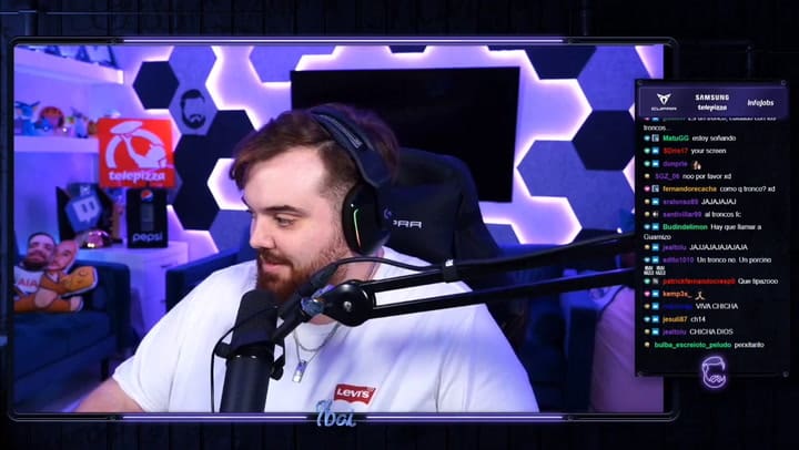 Chicharito y la posibilidad de participar junto a Ibai