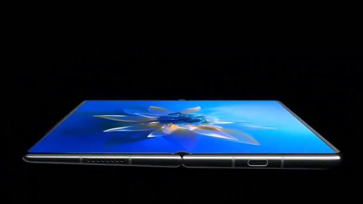 La bisagra del smartphone plegable Huawei Mate X2