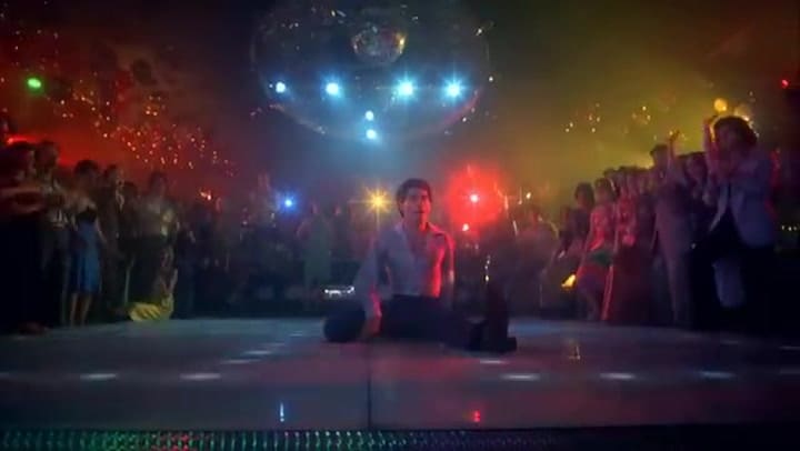 John Travolta en Fiebre de sábado por la noche