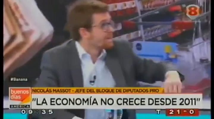 El momento incómodo de Massot: habló del peronismo y del radicalismo sin saber que estaba al aire