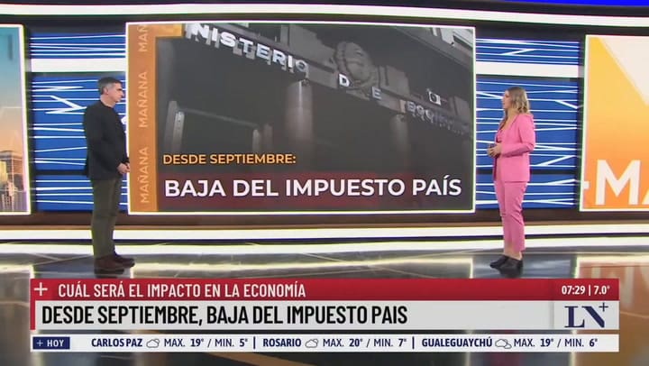 Baja del impuesto PAIS desde septiembre: cuál será el impacto en la economía
