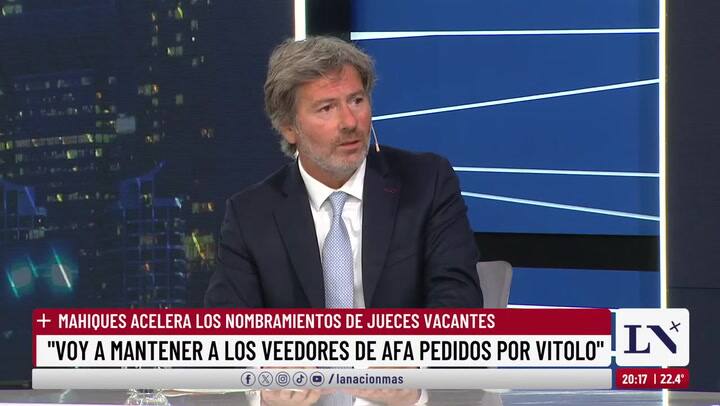"No soy amigo de Tapia": Mahiques, flamante ministro de Justicia, mano a mano con Luis Majul