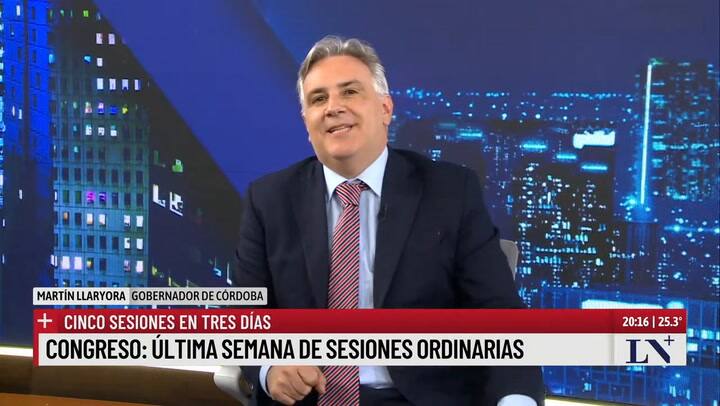 Martín Llaryora Es Una Señal Muy Fea Que No Haya Presupuesto