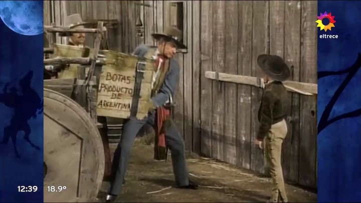 El error que se exhibe en un episodio de El Zorro y que incluye a la Argentina