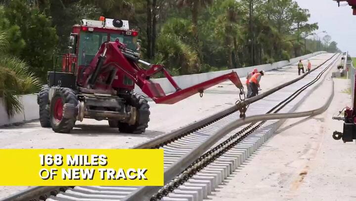 Brightline celebra la finalización de obras en la estación de Orlando