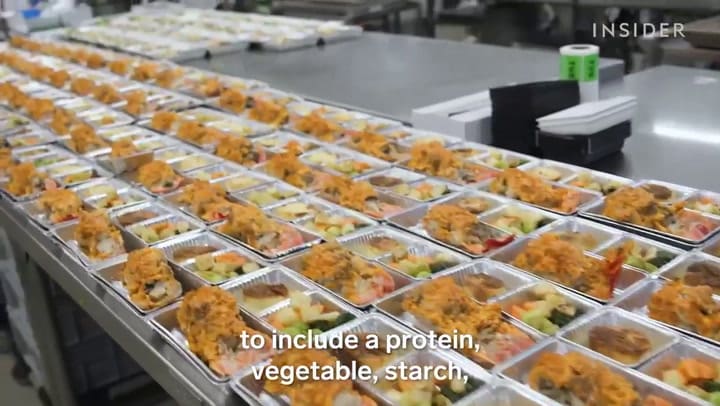 Una aerolínea prepara 50 mil viandas al día para sus pasajeros