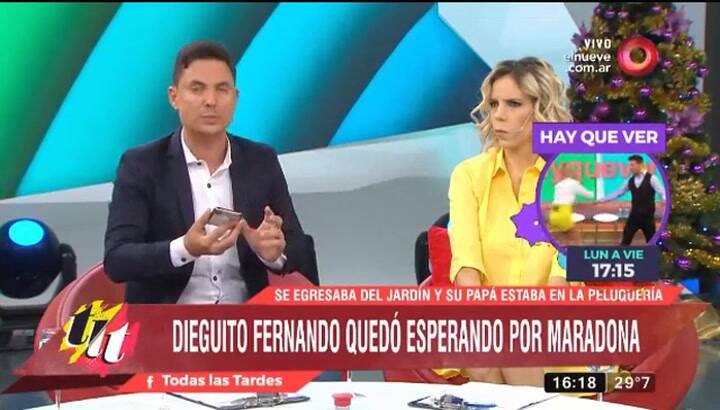 Anuncian que Maradona y Rocío Oliva se separan - Fuente: elnueve