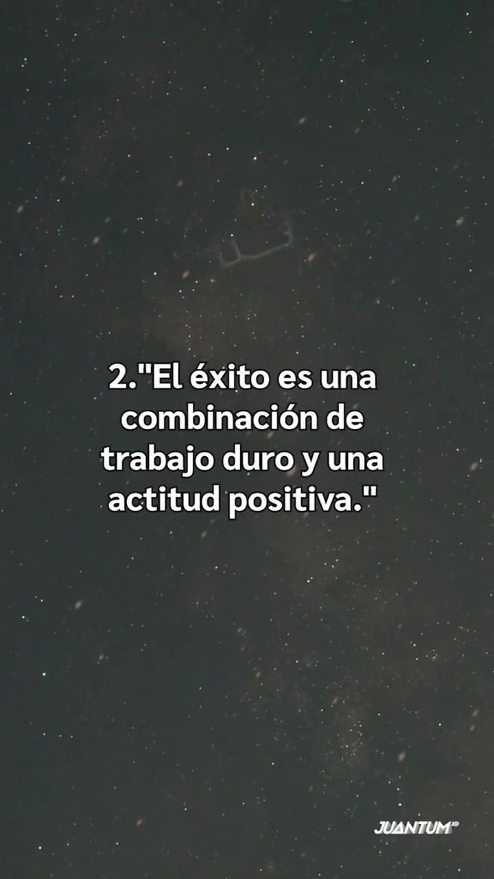 Cinco frases postivas