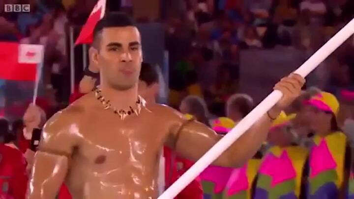 El abanderado de Tonga