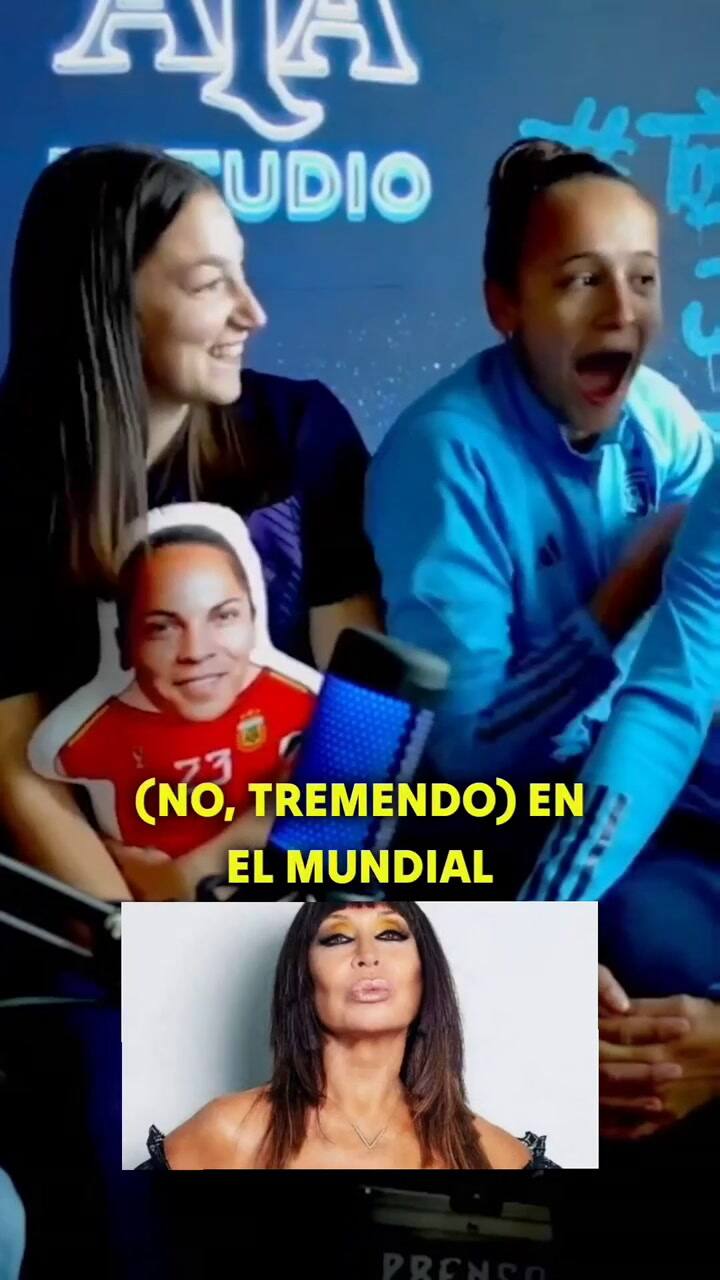 Moria Casán le mandó su apoyo a la Selección argentina de fútbol argentino