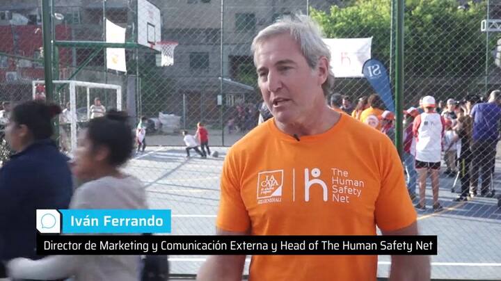 Básquet solidario: así aprenden los chicos de La Cava los valores del deporte