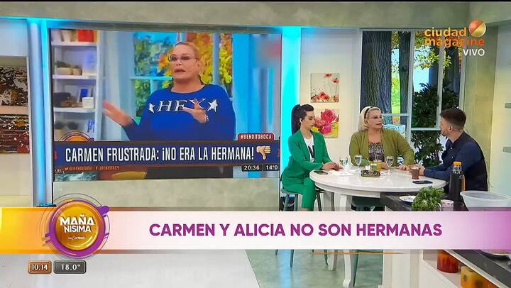Carmen Barbieri le respondió a Karina Mazzocco