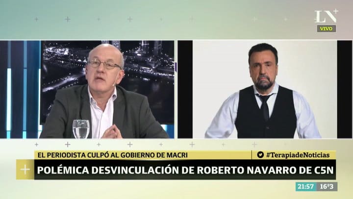 Los momentos más polémicos de Roberto Navarro en su paso por C5N