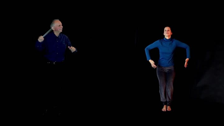 Video instalación "Decir casi lo mismo" (2016), de Lihuel González