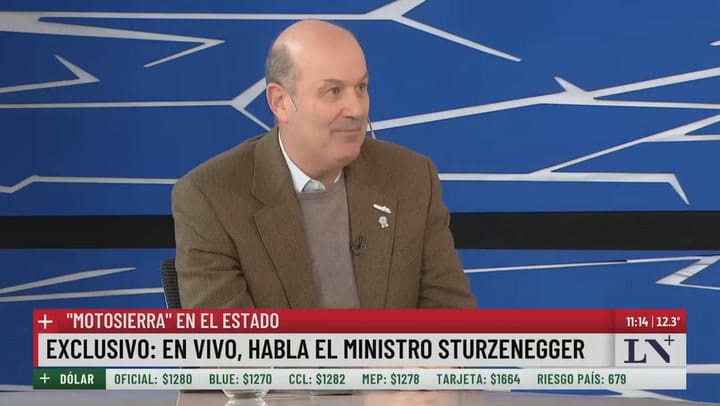 Exclusivo: en vivo, habla el ministro Sturzenegger tras la transformación de distintas entidades
