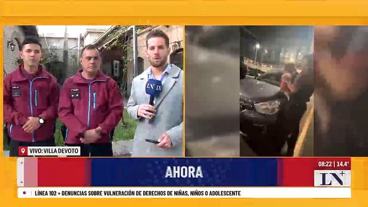 Entrevista con los policias que rescataron a una nena encerrada en un auto en Devoto
