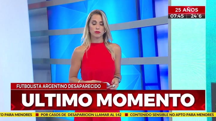 Habla el padre del futbolista desaparecido - Fuente: Crónica TV